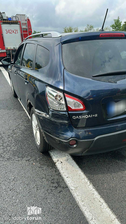 Wypadek na obwodnicy Torunia