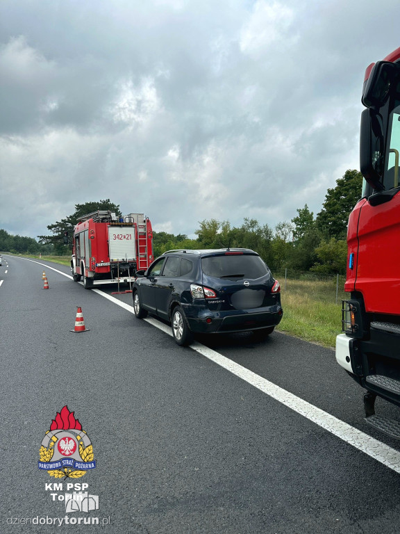 Wypadek na obwodnicy Torunia