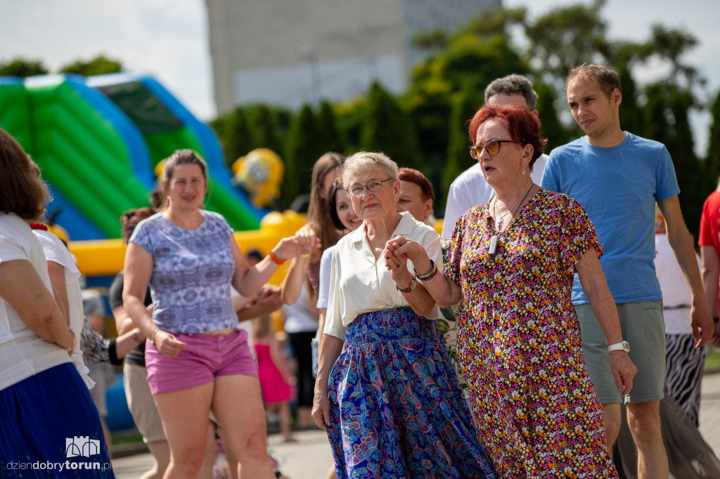 Piknik parafialny u Maksymiliana Kolbego