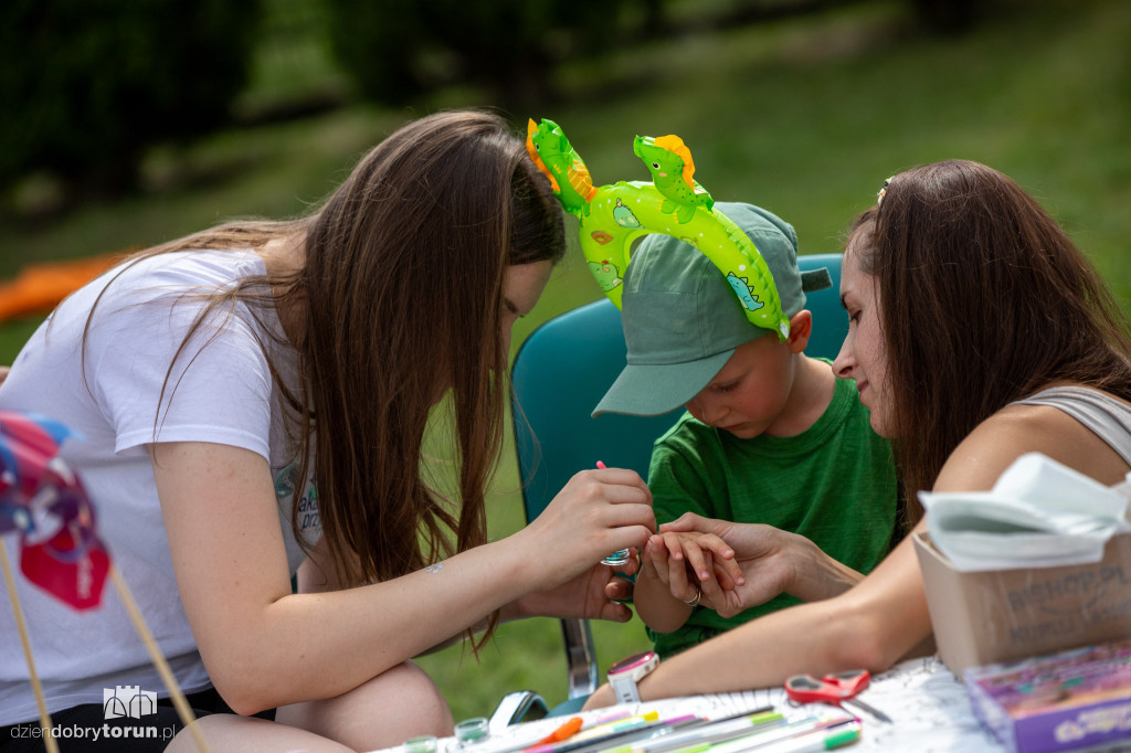 Piknik parafialny u Maksymiliana Kolbego
