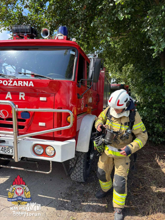 Pożar w rozdzielni elektrycznej