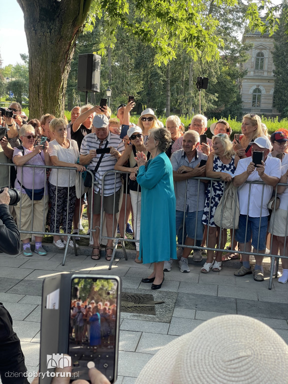 Irena Santor w Ciechocinku