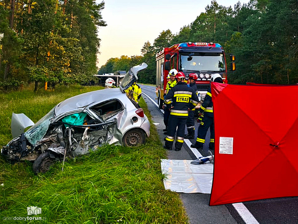 Tragedia na DK10 pod Toruniem