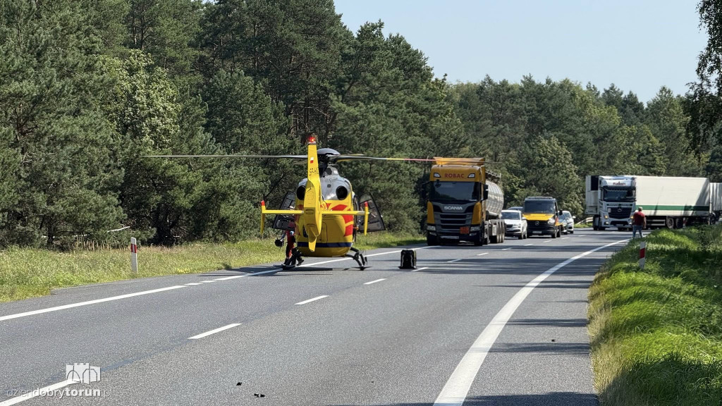 Śmiertelny wypadek na 282 km DK10