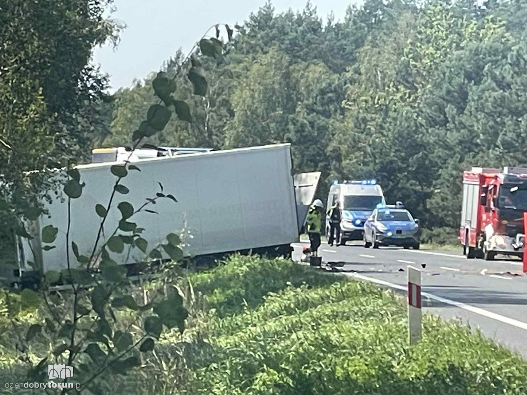 Śmiertelny wypadek na 282 km DK10