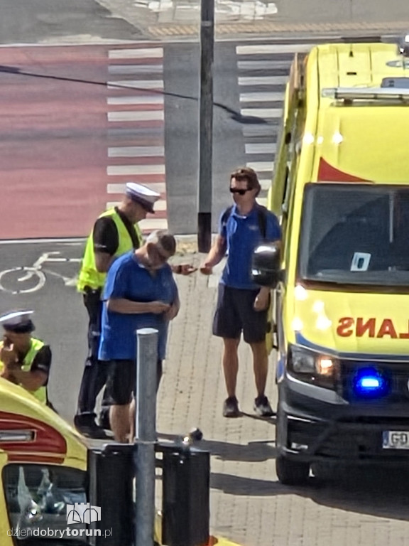 Zderzenie tramwajów w Toruniu