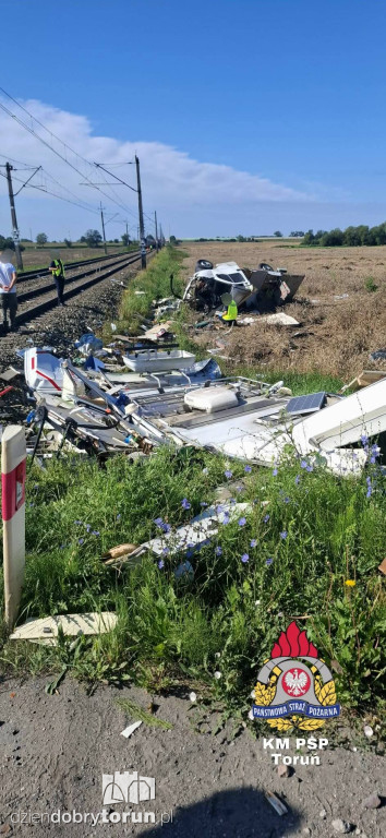 Śmierć na torach pod Toruniem