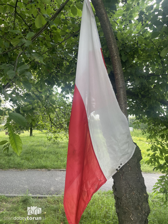 W Parku Glazja wciąż płoną znicze