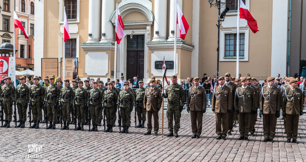Przysięga Wojskowa na Rynku Staromiejskim