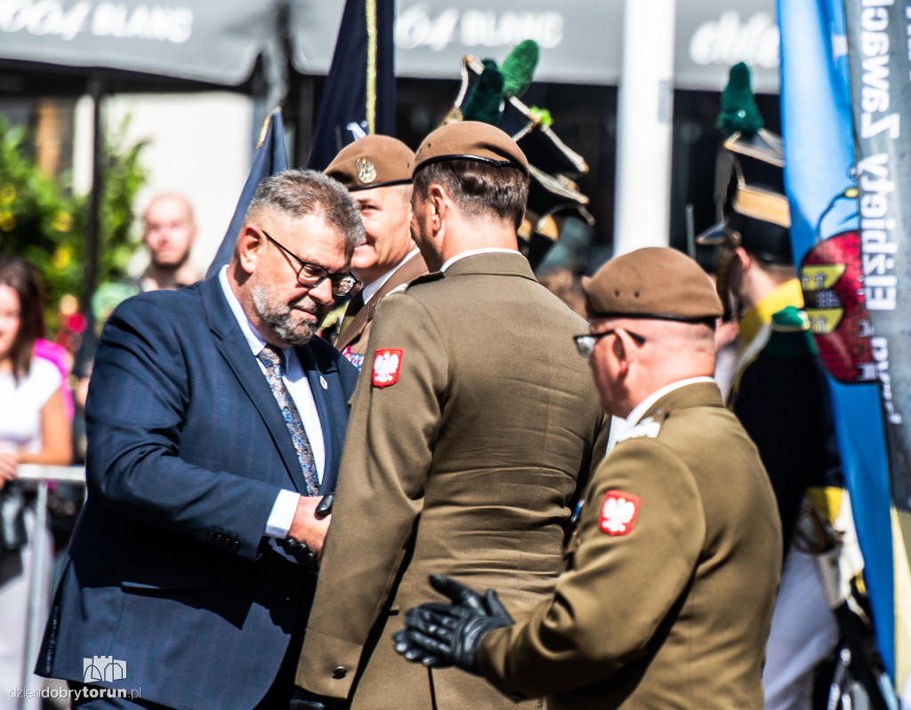 Przysięga Wojskowa na Rynku Staromiejskim