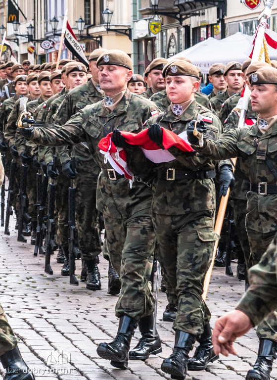 Przysięga Wojskowa na Rynku Staromiejskim