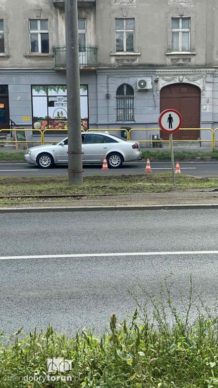 Wykolejenie tramwaju na Lubickiej!