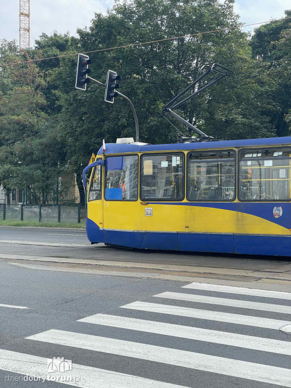 Wykolejenie tramwaju na Lubickiej!