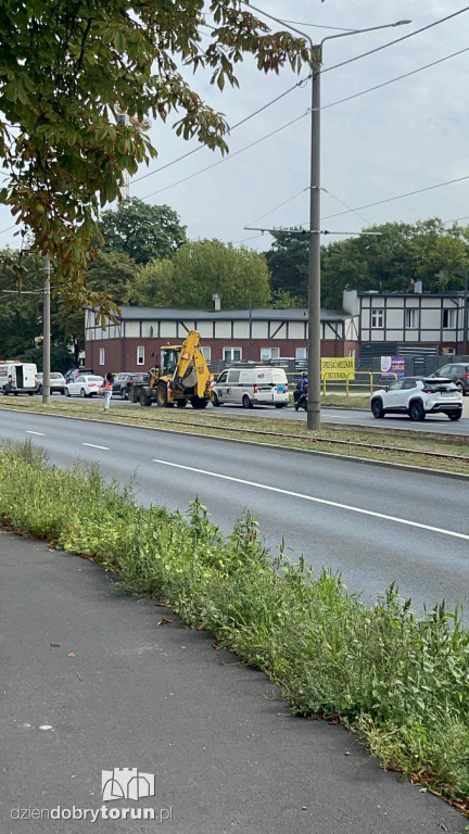 Wykolejenie tramwaju na Lubickiej!