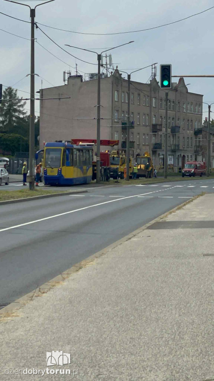 Wykolejenie tramwaju na Lubickiej!