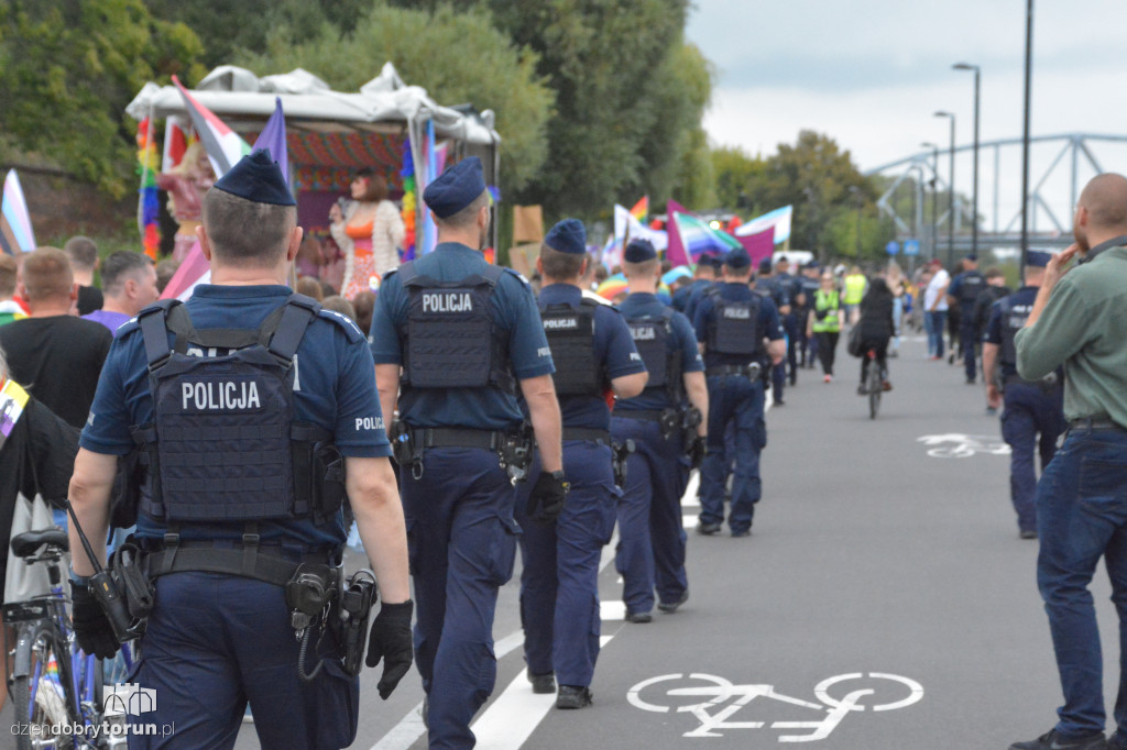 Pełno policji na Marszu Równości