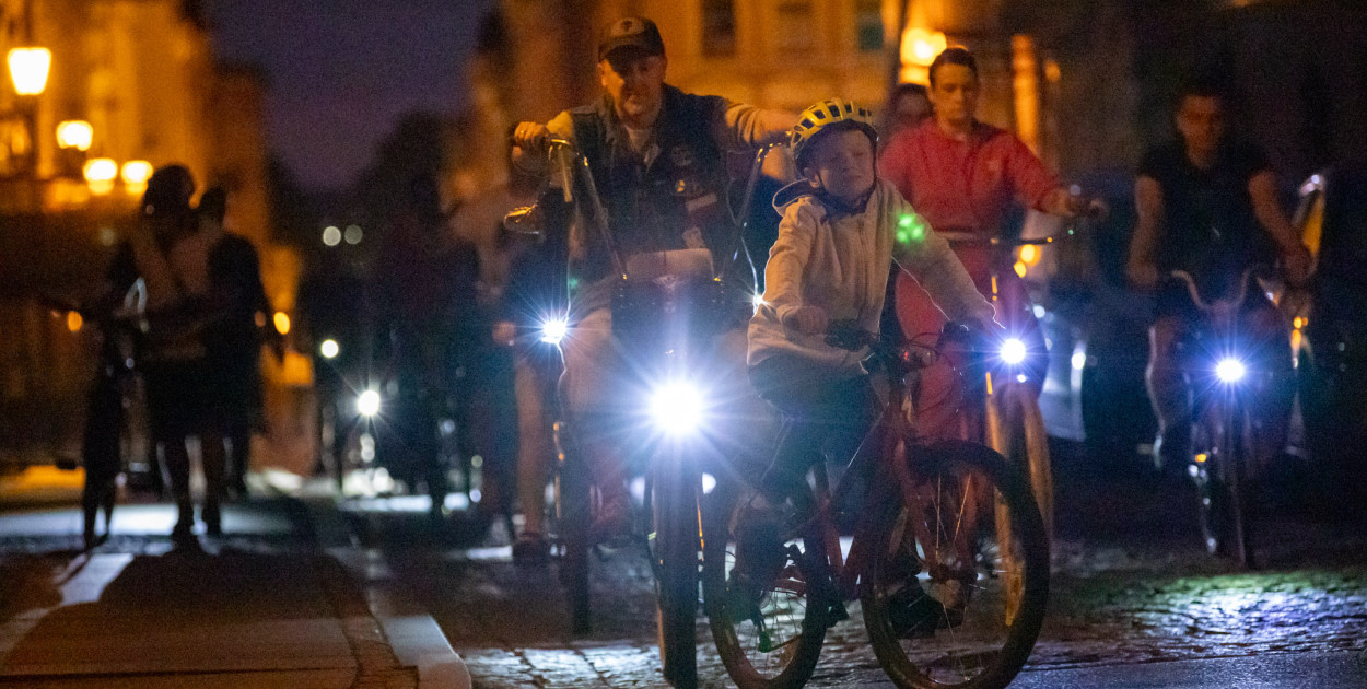 Rowerowa Masa Krytyczna w Toruniu
