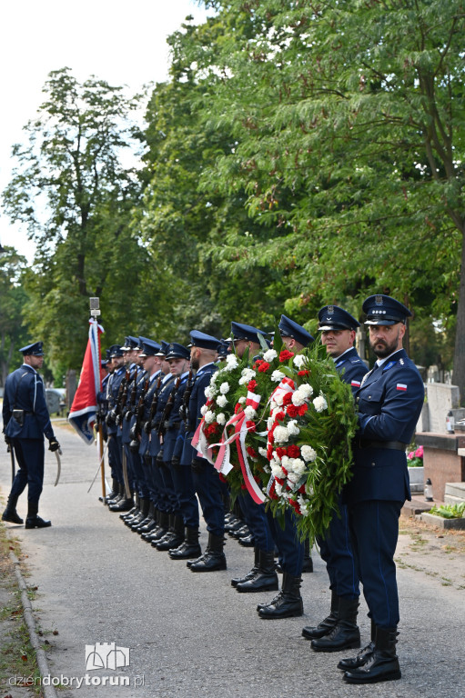 Pogrzeb Mariusza Wajnerta - policjanta z KMP Toruń