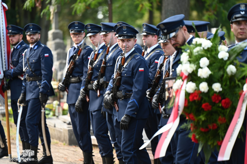 Pogrzeb Mariusza Wajnerta - policjanta z KMP Toruń