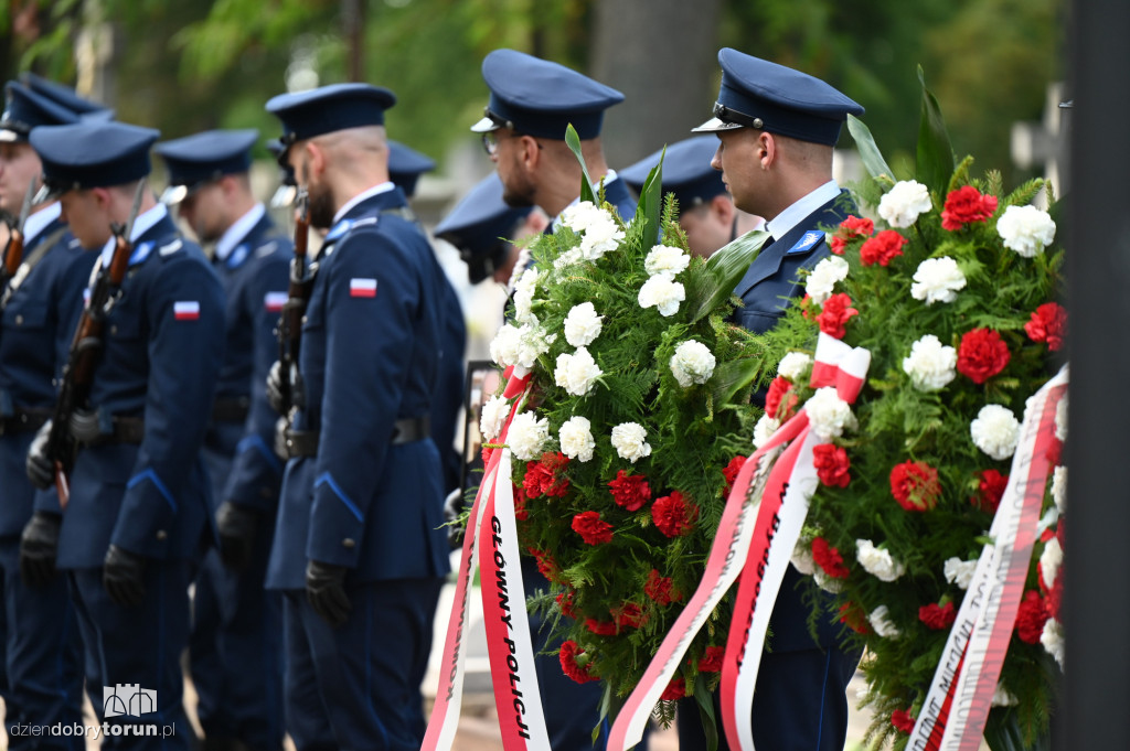 Pogrzeb Mariusza Wajnerta - policjanta z KMP Toruń