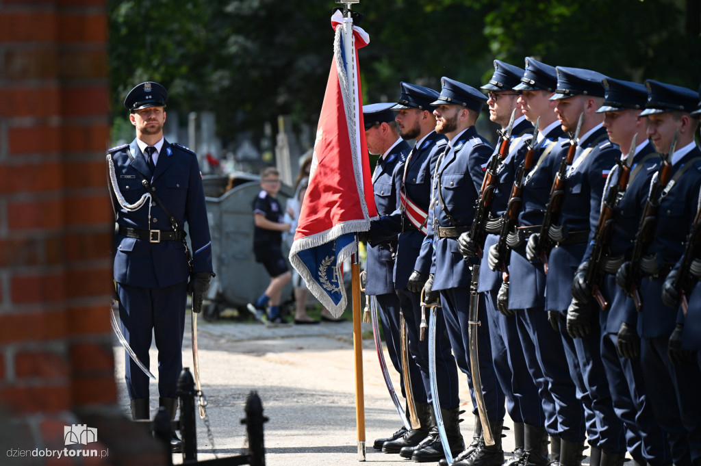 Pogrzeb Mariusza Wajnerta - policjanta z KMP Toruń