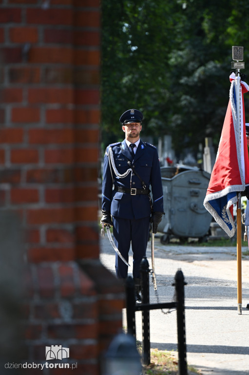 Pogrzeb Mariusza Wajnerta - policjanta z KMP Toruń