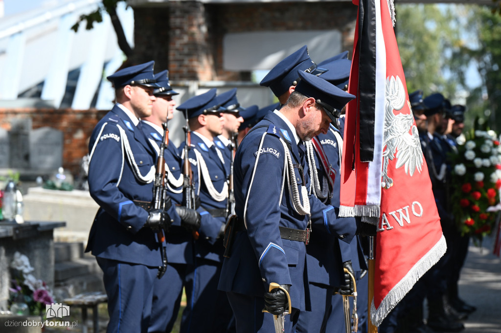 Pogrzeb Mariusza Wajnerta - policjanta z KMP Toruń