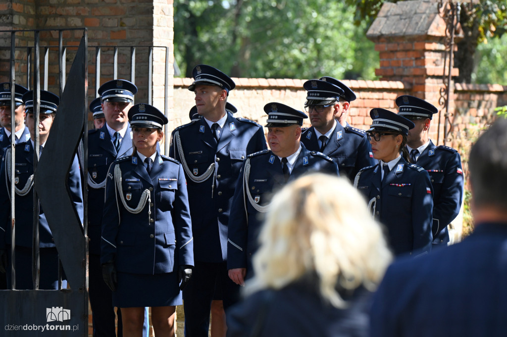 Pogrzeb Mariusza Wajnerta - policjanta z KMP Toruń