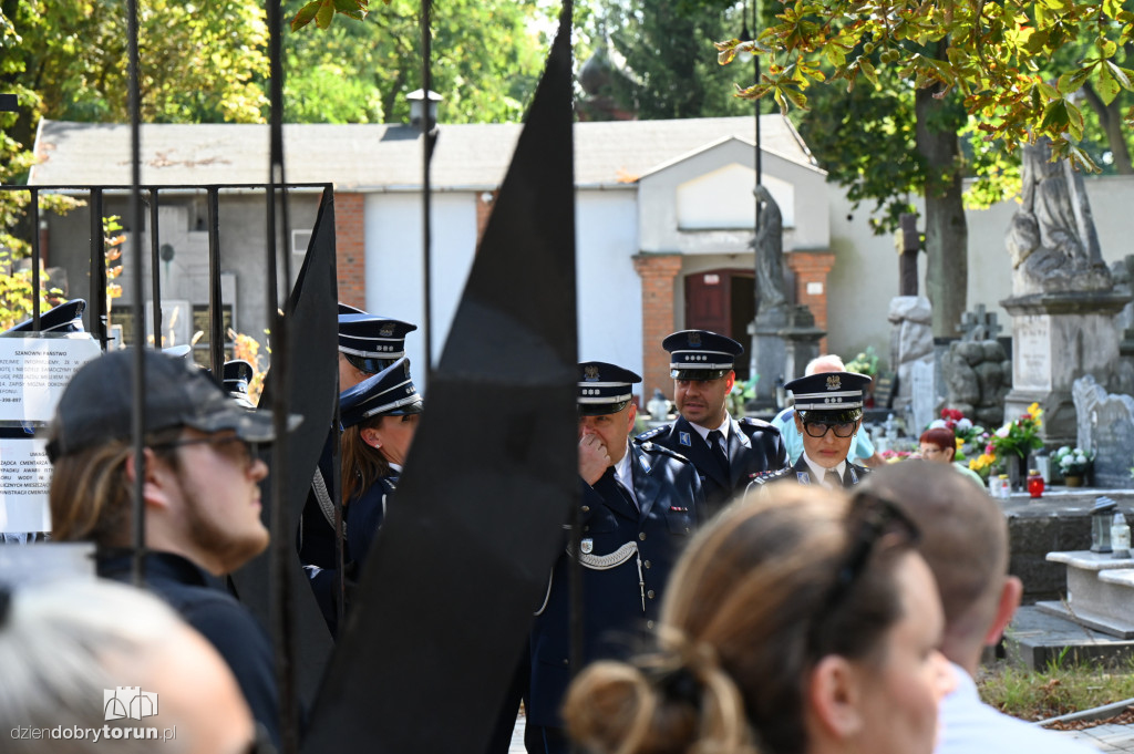 Pogrzeb Mariusza Wajnerta - policjanta z KMP Toruń