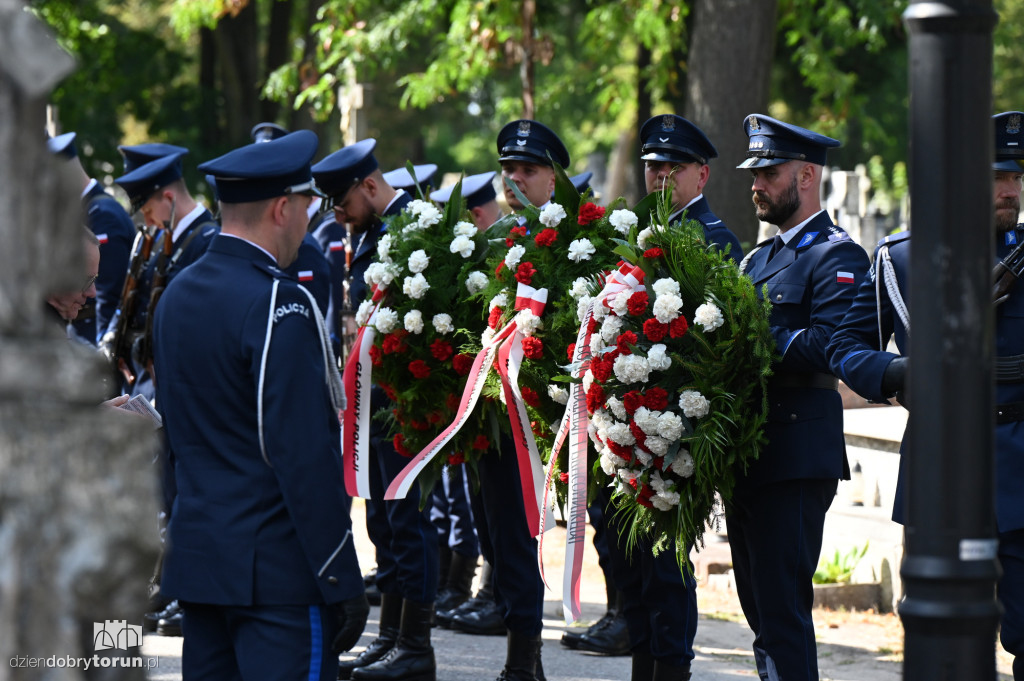 Pogrzeb Mariusza Wajnerta - policjanta z KMP Toruń