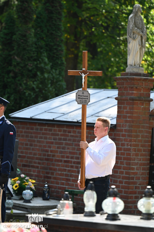 Pogrzeb Mariusza Wajnerta - policjanta z KMP Toruń