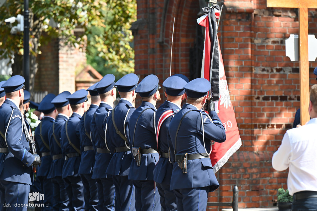 Pogrzeb Mariusza Wajnerta - policjanta z KMP Toruń