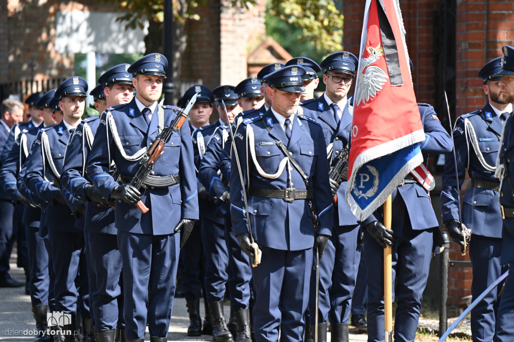Pogrzeb Mariusza Wajnerta - policjanta z KMP Toruń