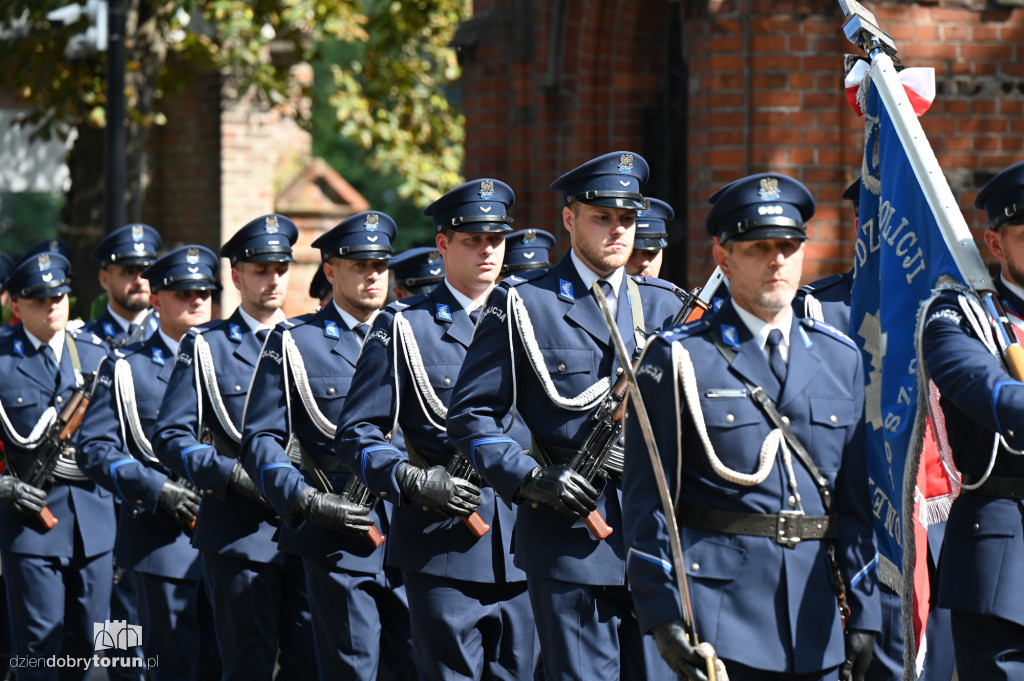 Pogrzeb Mariusza Wajnerta - policjanta z KMP Toruń