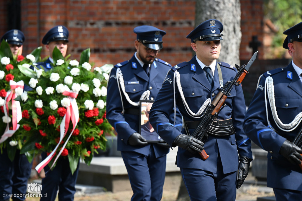 Pogrzeb Mariusza Wajnerta - policjanta z KMP Toruń