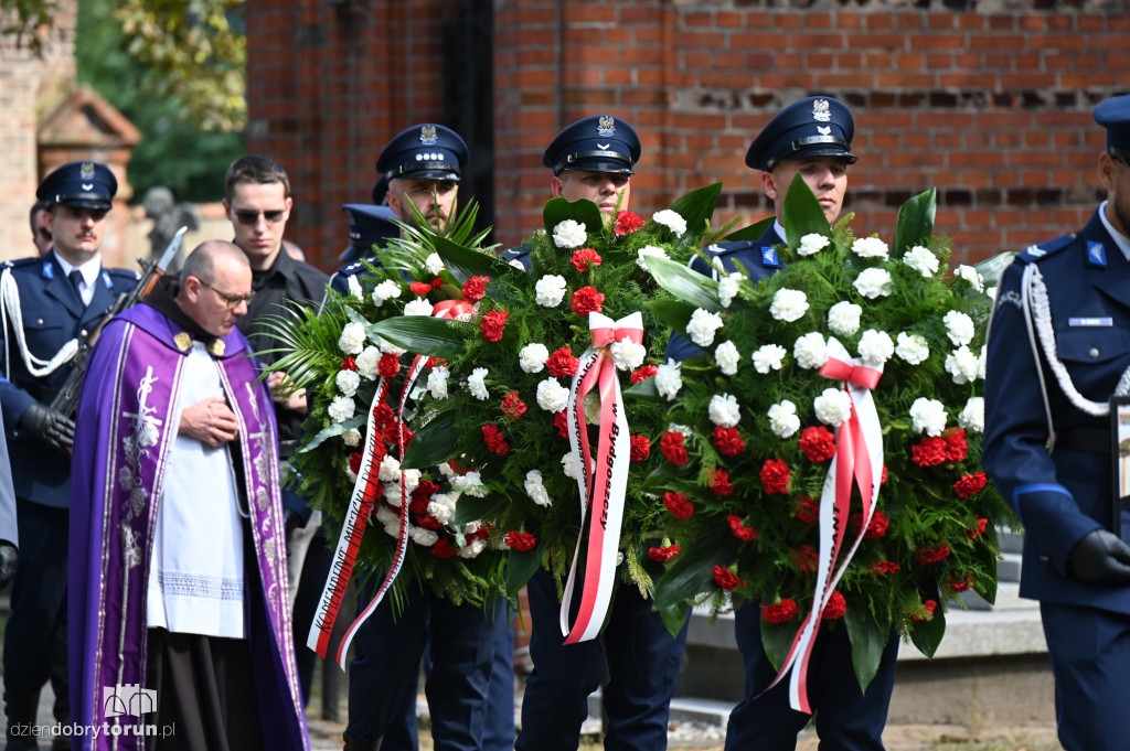 Pogrzeb Mariusza Wajnerta - policjanta z KMP Toruń