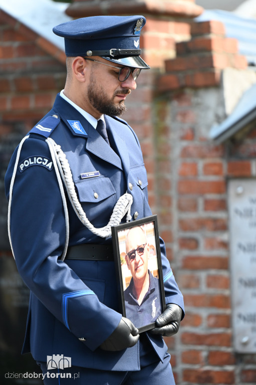 Pogrzeb Mariusza Wajnerta - policjanta z KMP Toruń