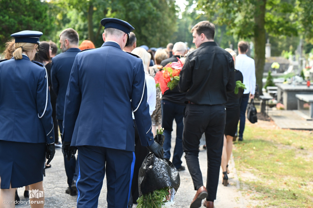 Pogrzeb Mariusza Wajnerta - policjanta z KMP Toruń