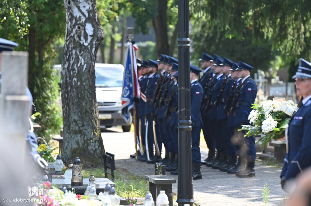 Pogrzeb Mariusza Wajnerta - policjanta z KMP Toruń