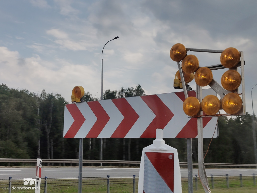 Remont na A1 pod Toruniem