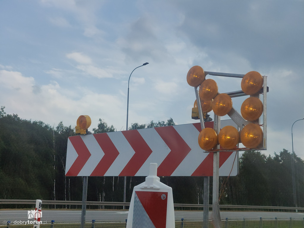 Remont na A1 pod Toruniem