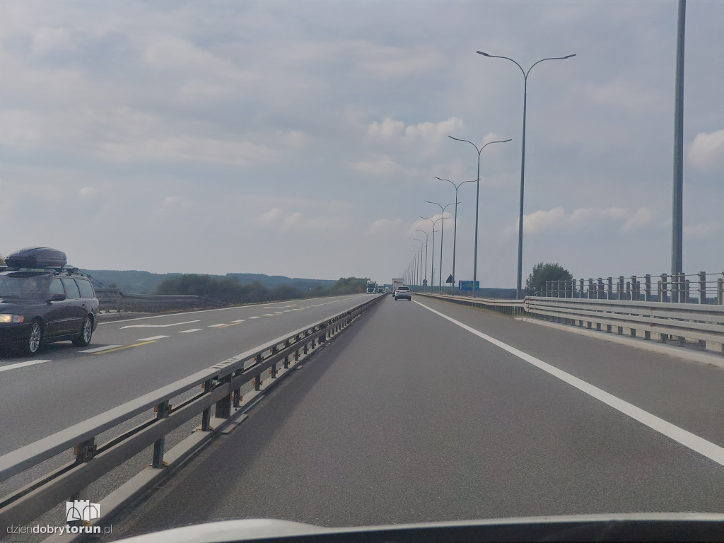 Remont na A1 pod Toruniem