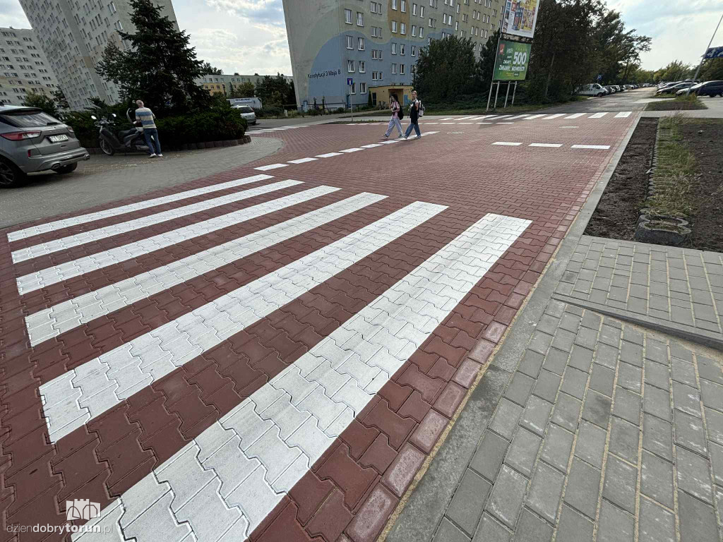 Nowe skrzyżowanie przy Macieju