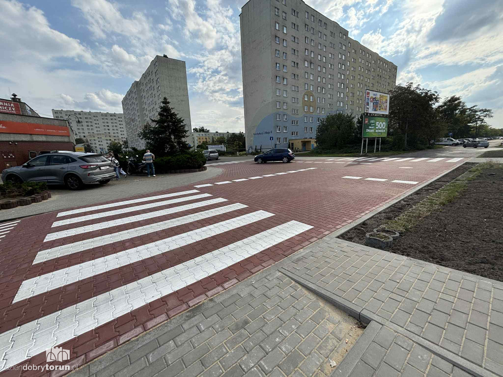 Nowe skrzyżowanie przy Macieju