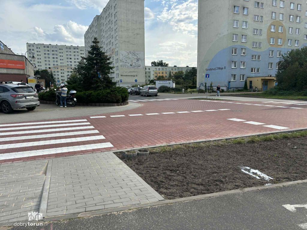 Nowe skrzyżowanie przy Macieju
