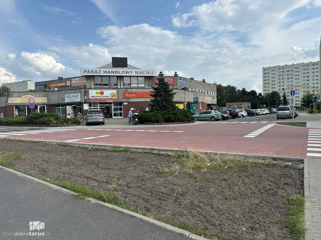 Nowe skrzyżowanie przy Macieju