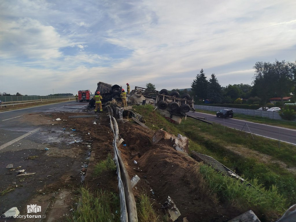 Groźny wypadek na S5 w regionie