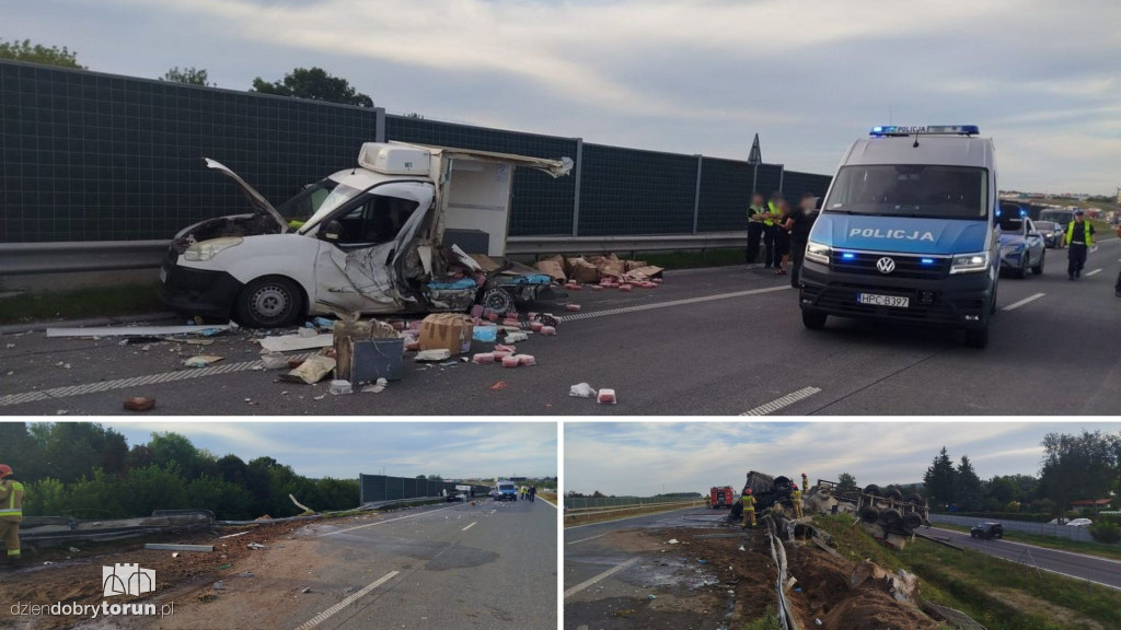 Groźny wypadek na S5 w regionie
