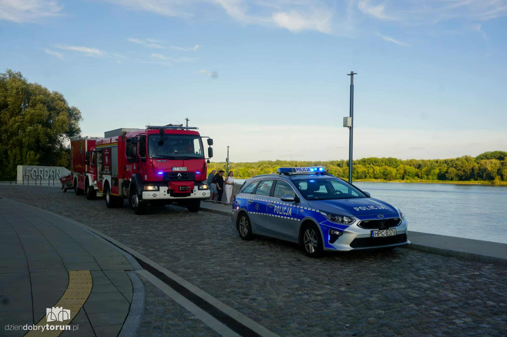 Tragiczna akcja na Wiśle w Bydgoszczy