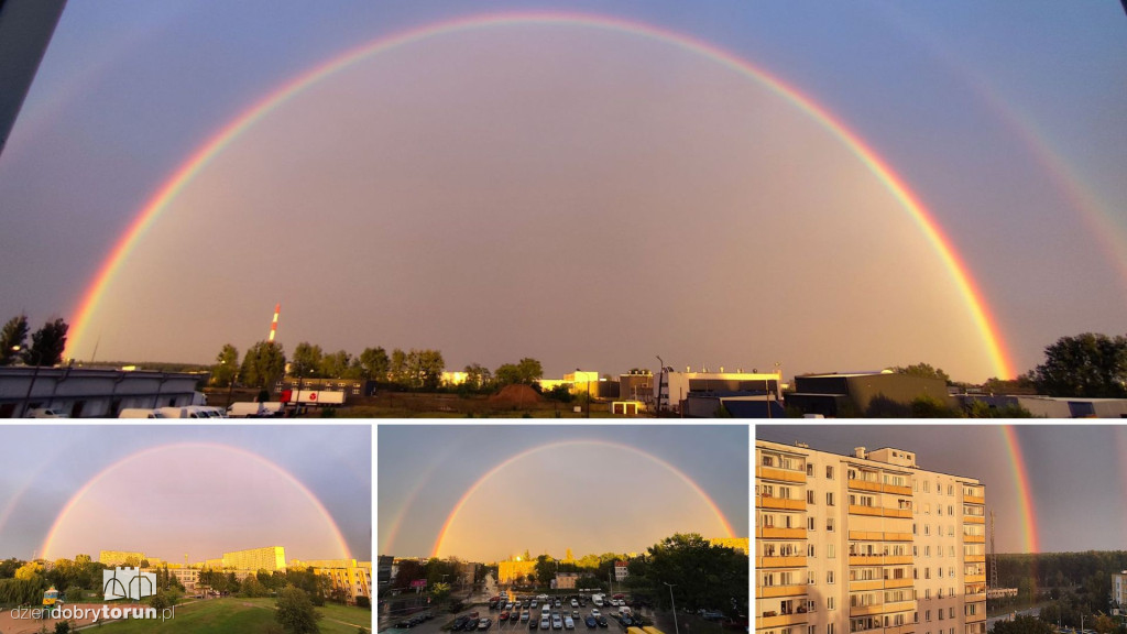 Tęcza w obiektywie Czytelników DD Toruń